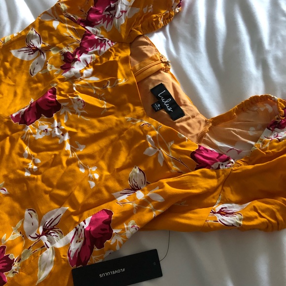 NWT Lulus size S beautiful summer midi dress - Picture 5 of 5